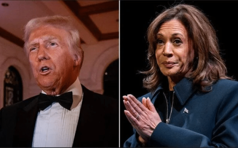 Trump e Kamala