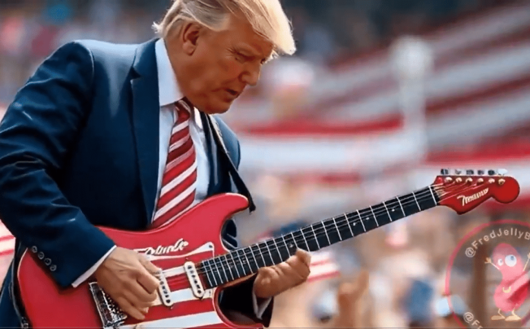 Trump rockeiro