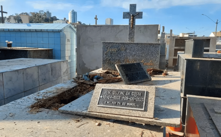 Coronel do Exército estava enterrado há quase dois anos no local
(foto: Terra do Mandu)