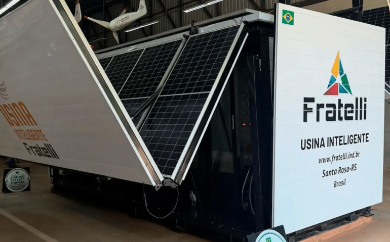 Tecnologia integra geração solar, eólica e gerador (Imagem: divulgação)