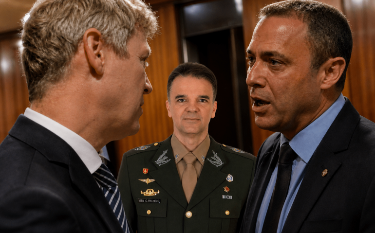 Van Hattem. general Emílio e general Fábio