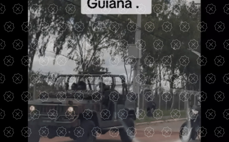 Venezuela invade guiana pelo Brasil fake