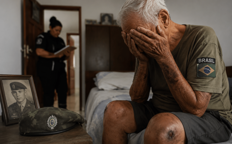 Veterano do Exército maltratado