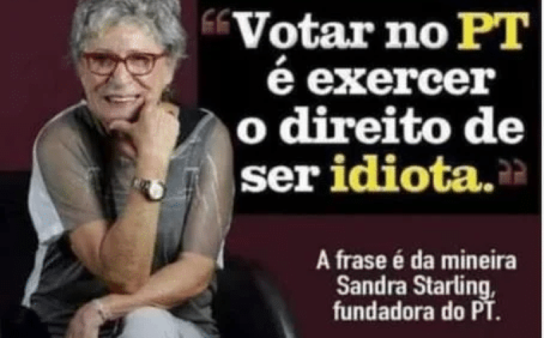 Votar no PT