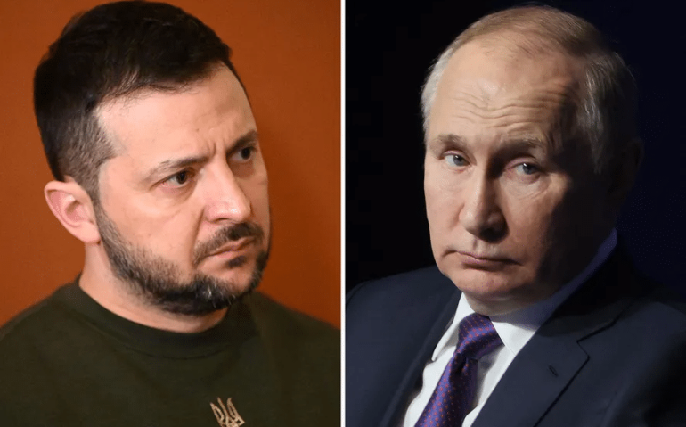Zelensky e Putin