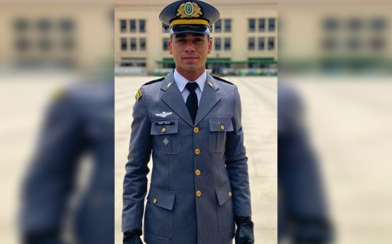 Aspirante a oficial do Exército morre em salto de paraquedas em Boiuva (SP) — Foto: Aman/Divulgação