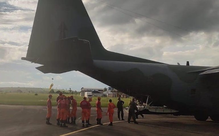 avião fab teixeira de freitas