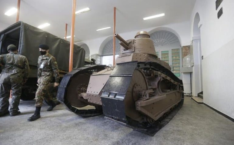 Após passar por restauração em Santa Maria, o tanque retorna ao Museu Militar, que será reinaugurado em 5 de julho
Lauro Alves / Agencia RBS