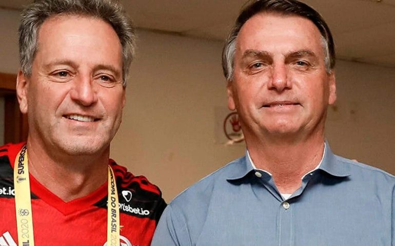 bolsonaro e presidente do flamengo