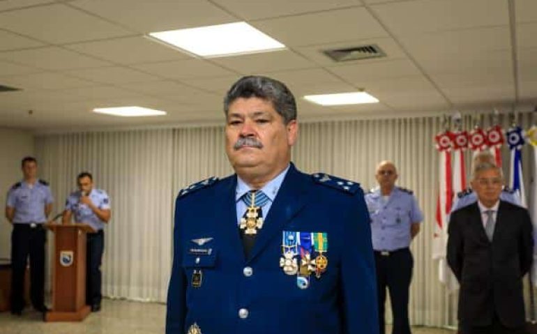 major-brigadeiro Rui Chagas Mesquita (foto: soldado A. Soares/CECOMSAER)