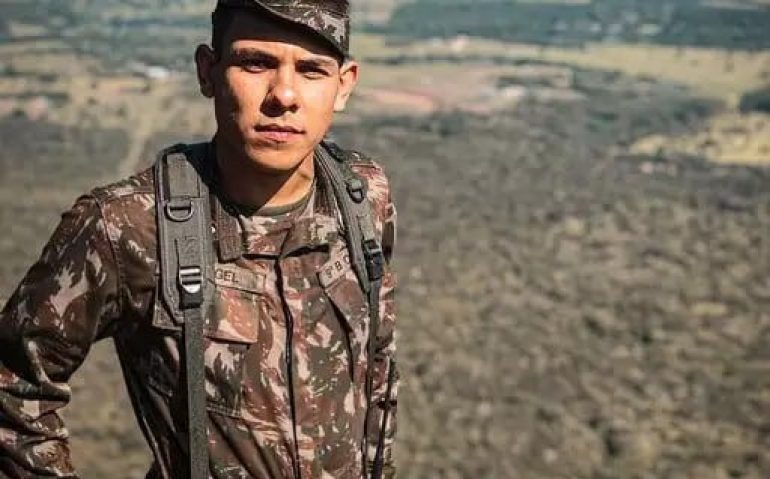 Cabo do Exército, Bruno é militar temporário e seu desligamento será em 2023. (Foto: Arquivo Pessoal - CREDITO: CAMPO GRANDE NEWS