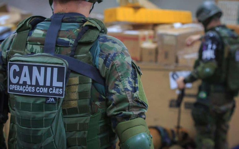 Cães da FAB: apreensão de 41,8 quilos de drogas no aeroporto de Guarulhos
FAB