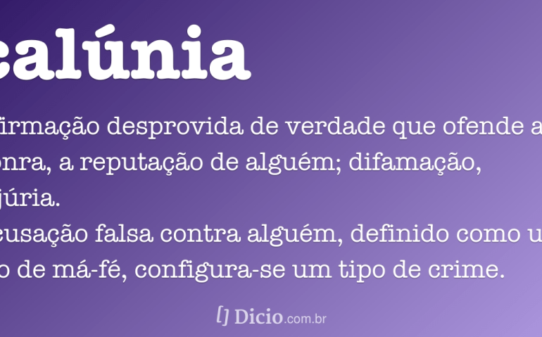 calunia
