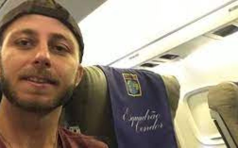Luan Cassadanta viajou de graça com avião da FAB em 2019
Imagem: Arquivo pessoal