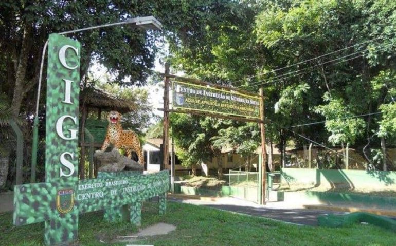 Centro de Instrução de Guerra na Selva (Cigs) foi o local do curso com aglomeração de 100 homens | Foto: Divulgação