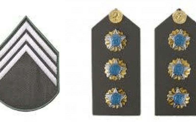diviisas de sargento estrelas de coronel