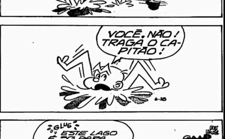 escovinha se afogando