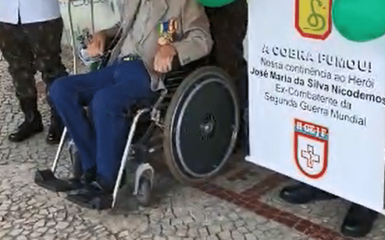 ex combatente José Maria da Silva Nicodemos