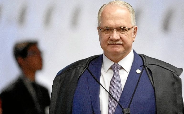 Ministro Fachin (crédito: Sérgio Lima/AFP - 13/9/17)