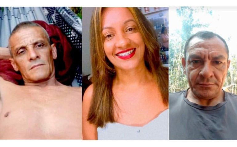 Josafá, Elizangela e Luiz teriam sido mortos na última quinta-feira, 8 (Foto: Arquivo Pessoal)