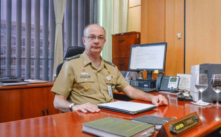 "General André Bastos Silva, assessor especial do Ministério da Defesa: projeto beneficia a permanência na carreira militar.| Foto: KEVEN COBALCHINI / MD