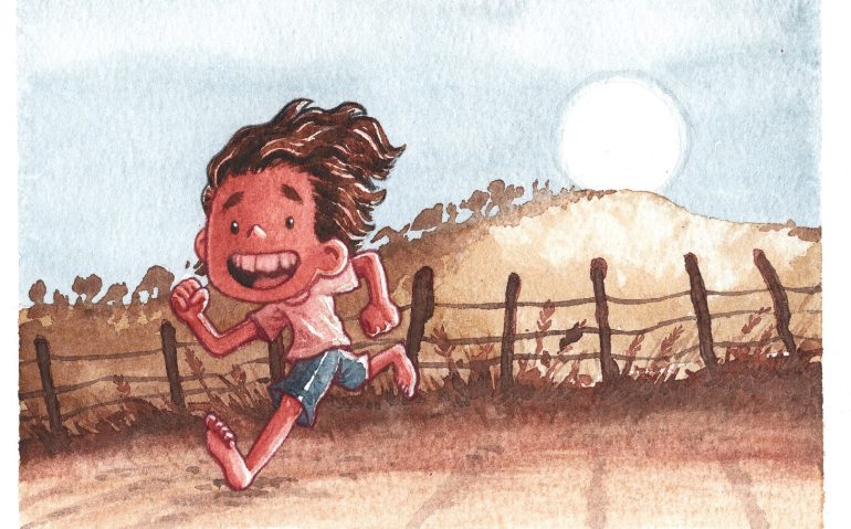 Guri correndo na estrada de chão (Thiago Buzzi) https://br.pinterest.com/thiagobuzzy/_saved/