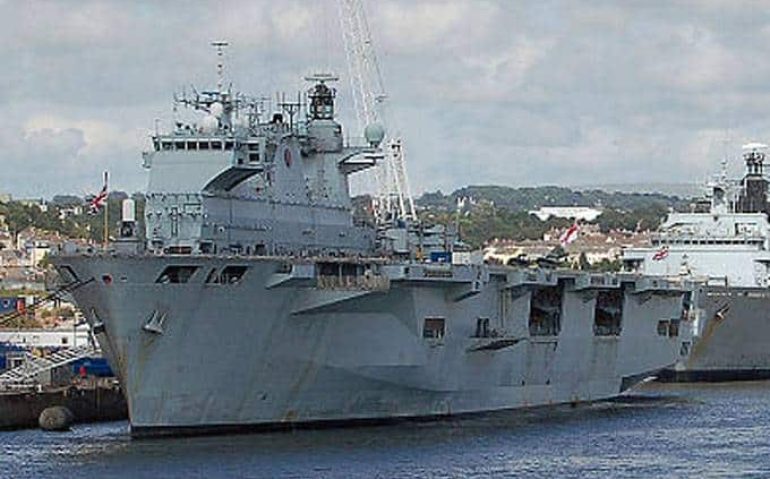 hms_ocean_and_albion_in_weston_mill_lake_cropped