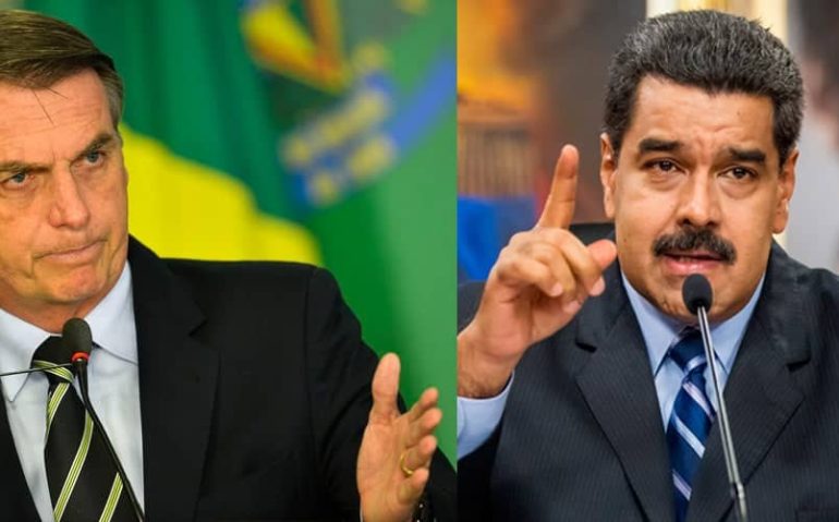 Jair Bolsonaro e Nicolás Maduro (Agência Brasil/Montagem)