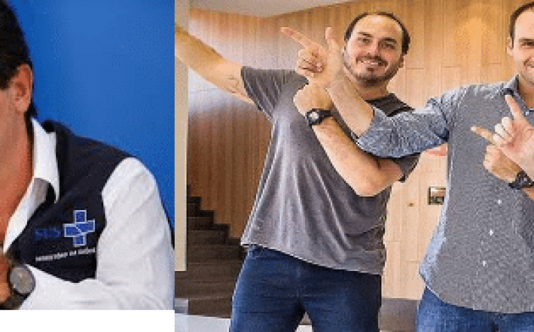 ...mais vale um Mandetta na Saúde que três filhos no Twitter.
Cláudio Humberto Imagens: Internet