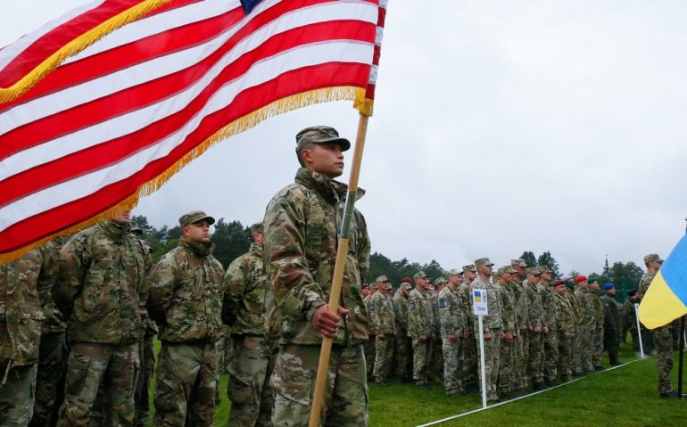 militares ucrânia e EUA