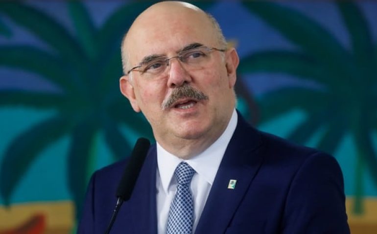O ministro da Educação, Milton Ribeiro, toma posse no Planalto | Isac Nóbrega/PR