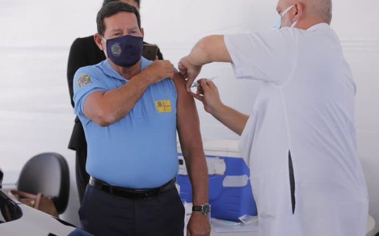 mourão vacinado
