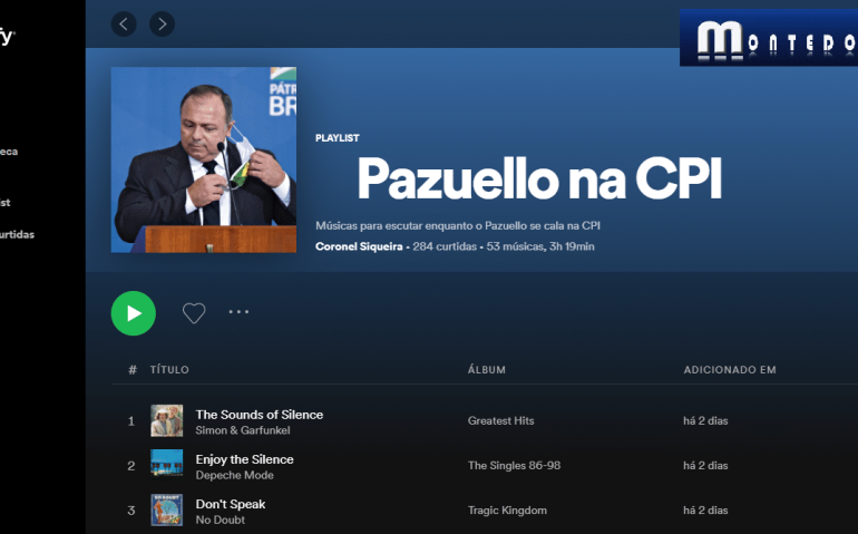 Reprodução: Spotify