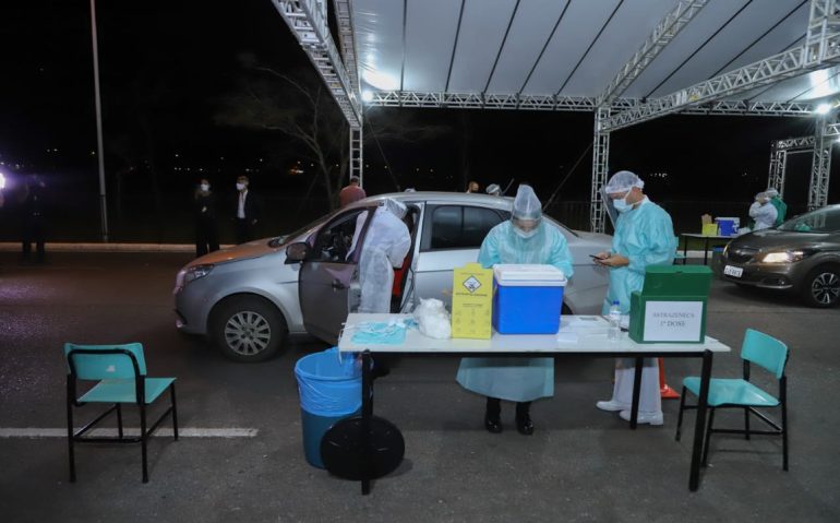 posto de vacinação noturno DF