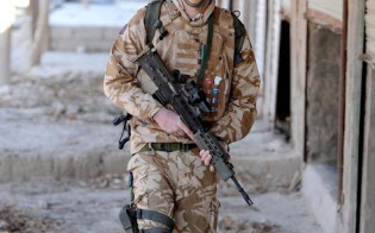 A file photo released 28 February 2008 shows Britain's Prince Harry patrols through the deserted town of Garmisir close to FOB Delhi (forward operating base), in Helmand province, southern Afghanistan, on 02 January  2008. Britain's Prince Harry plans to end his 10-year military career in June, Kensington Palace said 17 March 2015. The Prince said he considered himself 'extremely lucky' to have had the experience, adding that the decision to quit was 'really tough,' the palace statement quoted him as saying.  ANSA/JOHN STILLWELL / PA WIRE / POOL  UK AND IRELAND OUT