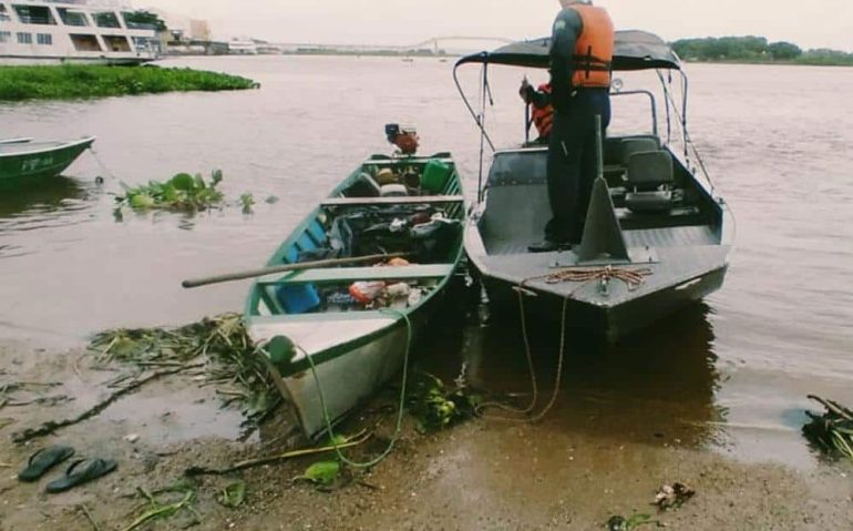 CFPN rebocou a embarcação até o Porto Geral de Corumbá
