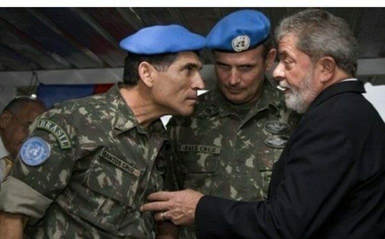 santos cruz e lula