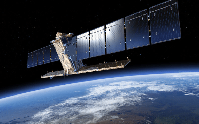Satélite tipo SAR (Imagem ilustrativa)