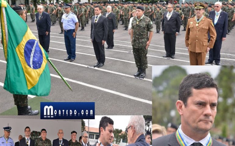Sérgio Moro recebeu homenagem no 20 BIB em março de 2018