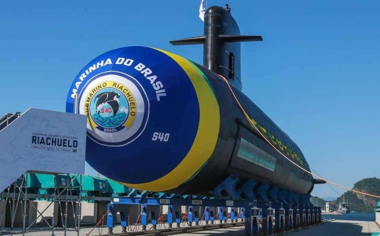 Prosub, desenvolvimento de submarinos: Consiste na construção de um estaleiro e cinco submarinos, sendo um deles nuclear Foto: Marcelo Régua / Agência O Globo