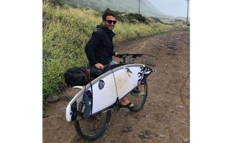 Surfista Felipe Cesarano, o Felipe Gordo, causou acidente com morte de um sargento da Marinha
Imagem: Reprodução/Instagram