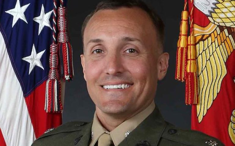 Tenente-coronel Stu Scheller do Corpo de Fuzileiros Navais dos EUA. (US Marine Corps)