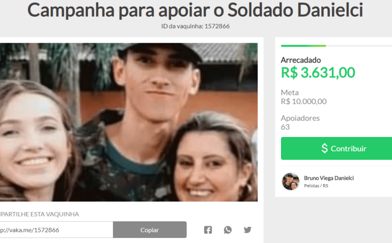 vaquinha soldado danielci